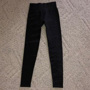 Black/gray Fabletics leggings